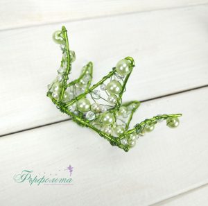 Корона с перли
