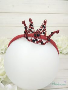 Корона с перли и кристали