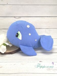 Ръчно изработена играчка риба
