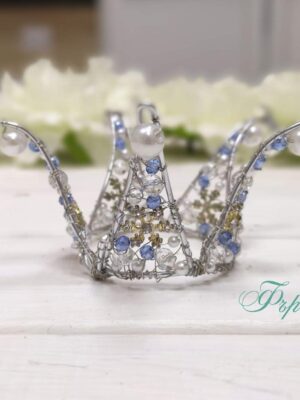 Корона с перли и кристали