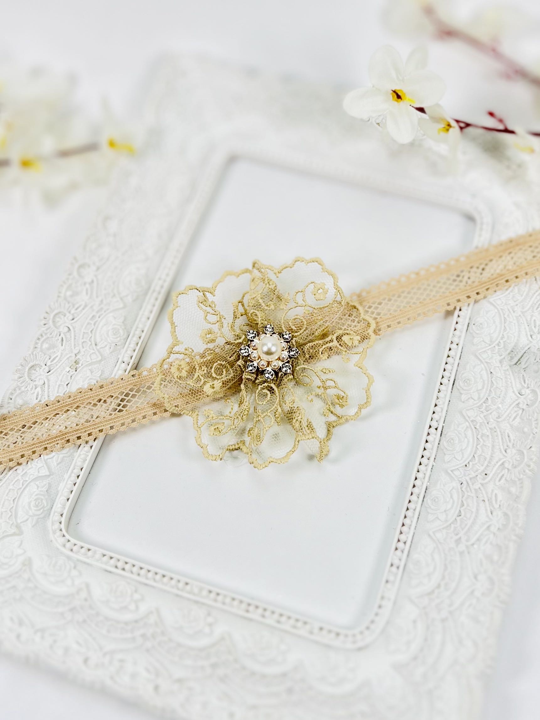 Бебешка лента ръчна изработка