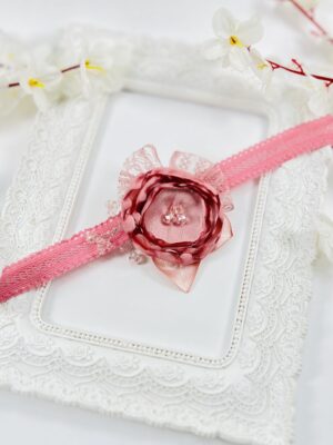 Лента за коса с цветя