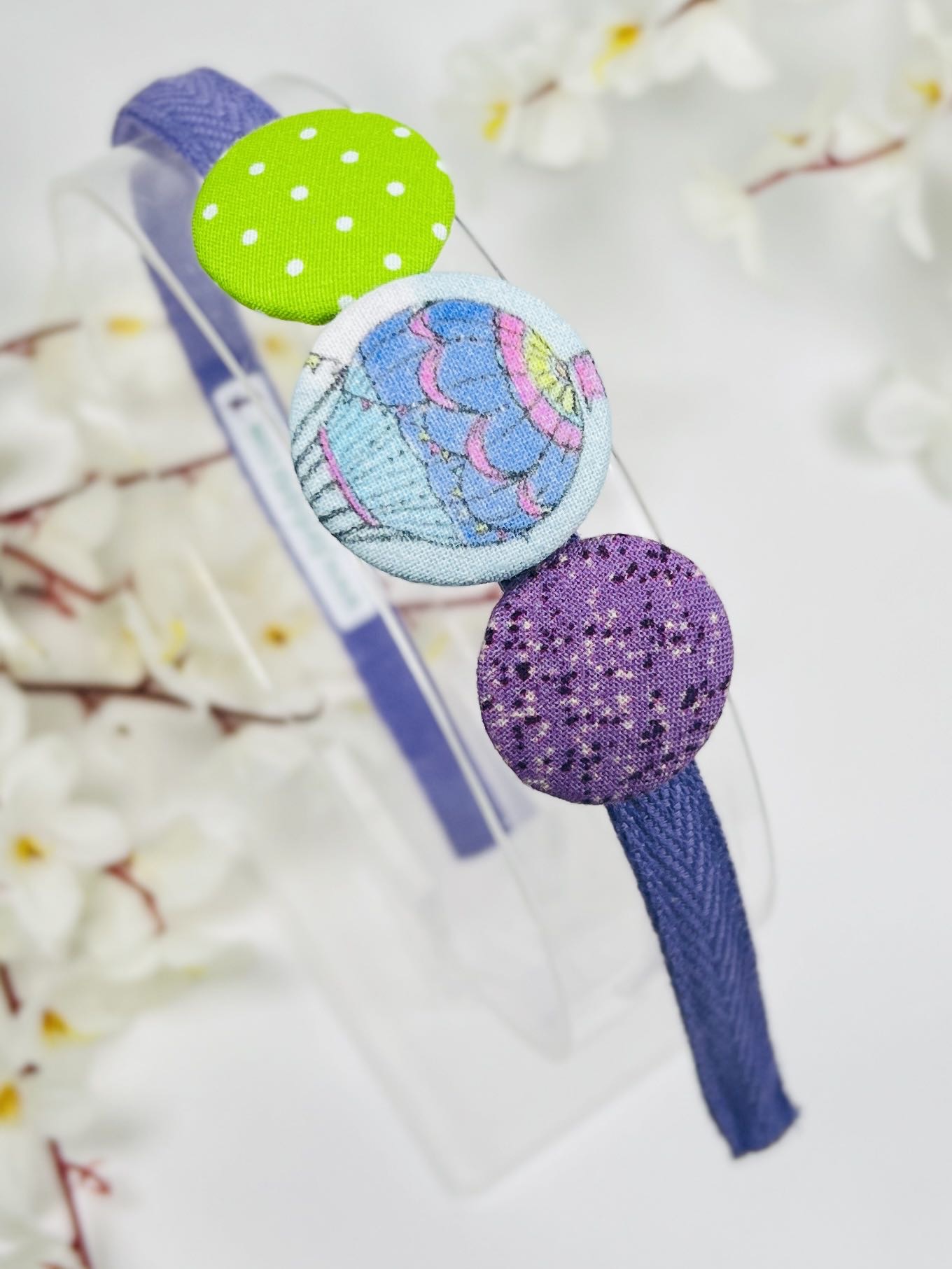 Аксесоар за коса с копчета Аксесоар за коса с копчета