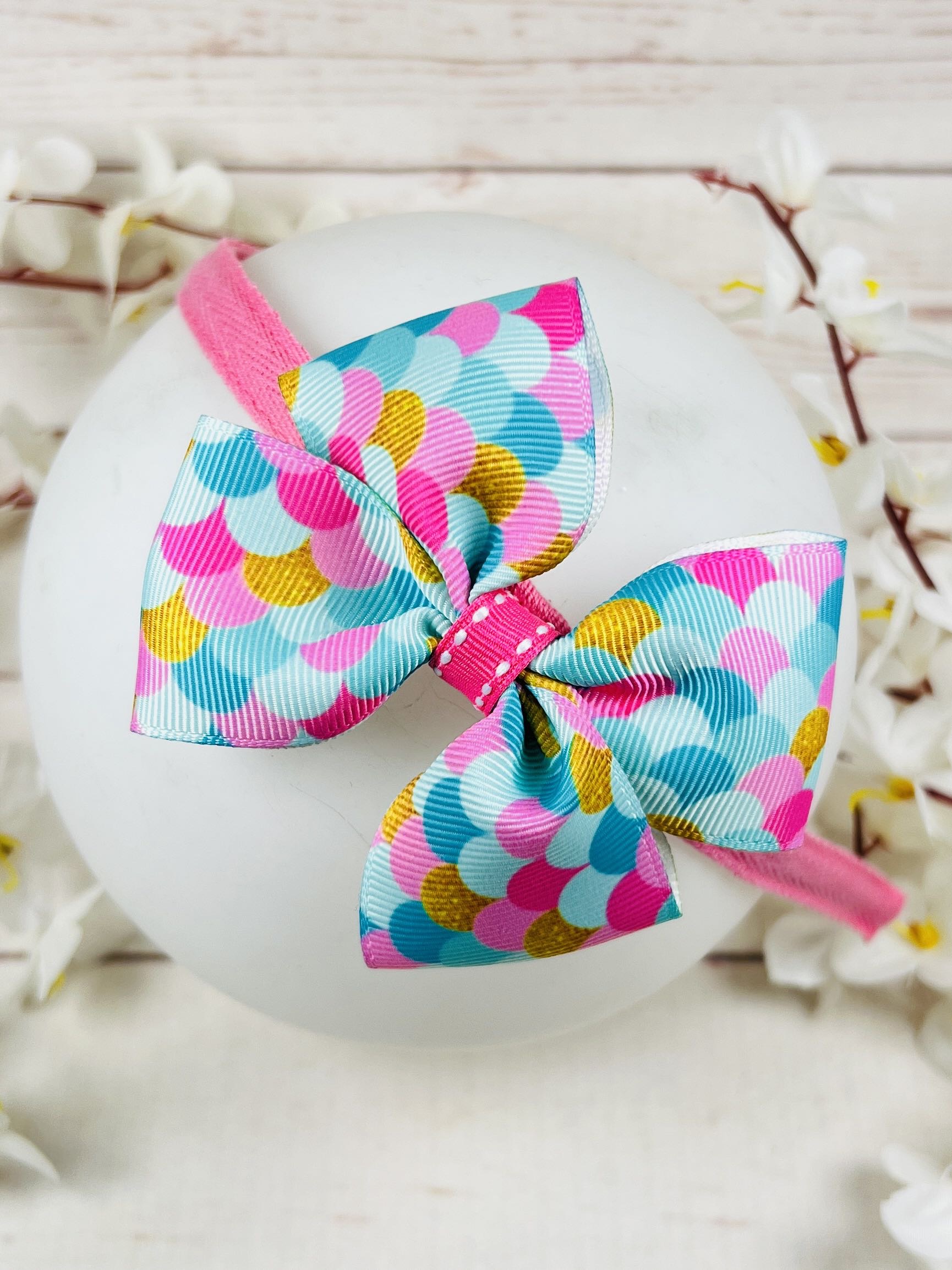 Диадема с панделка Диадема с голяма панделка