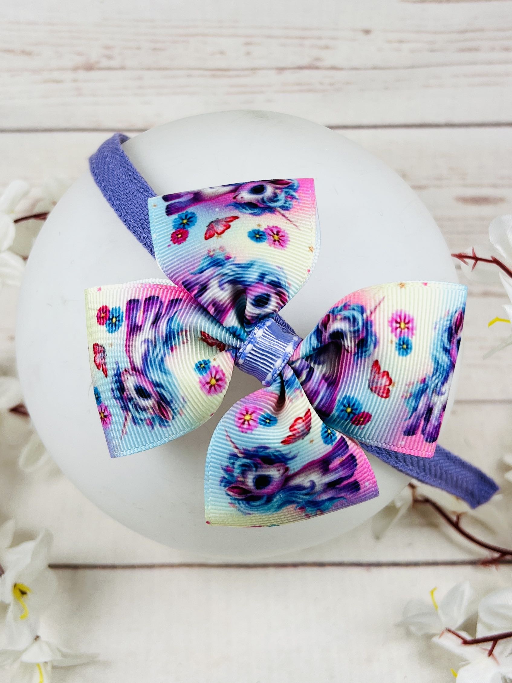 Диадема с панделка Диадема с голяма панделка