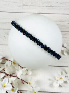 Ръчно изработена диадема с кристали