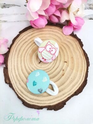 Комплект ластици с копчета