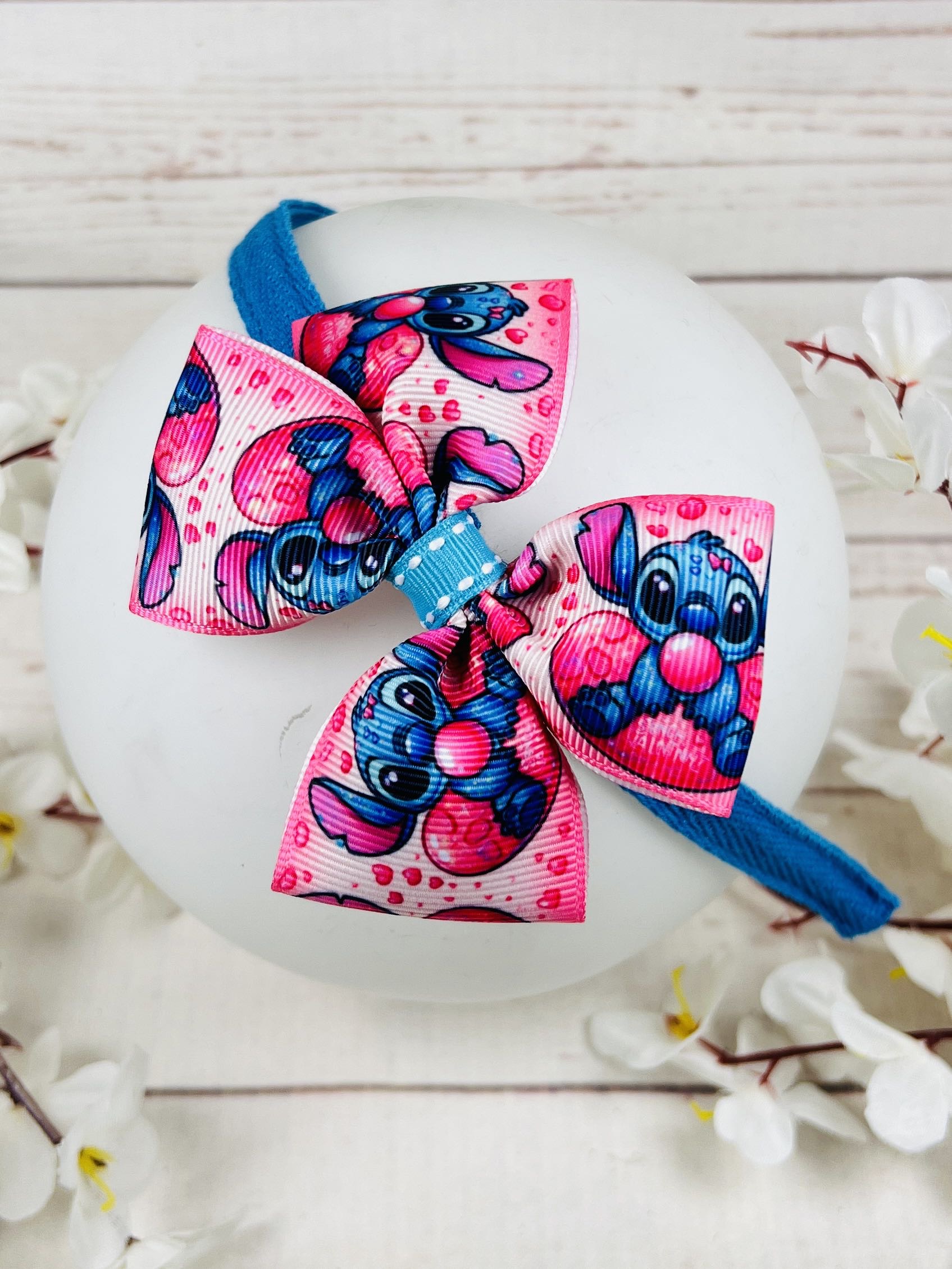 Диадема с голяма панделка Диадема с голяма панделка