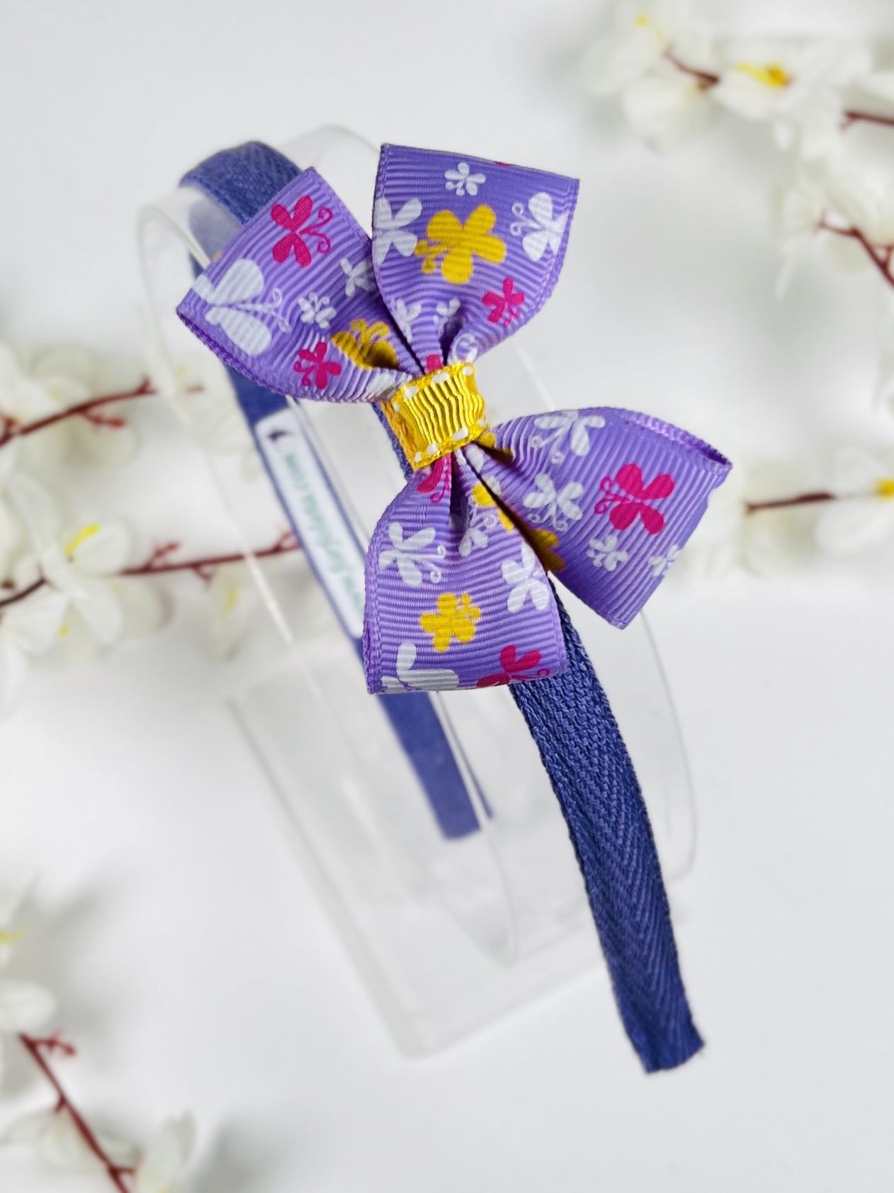 Диадема с малка панделка