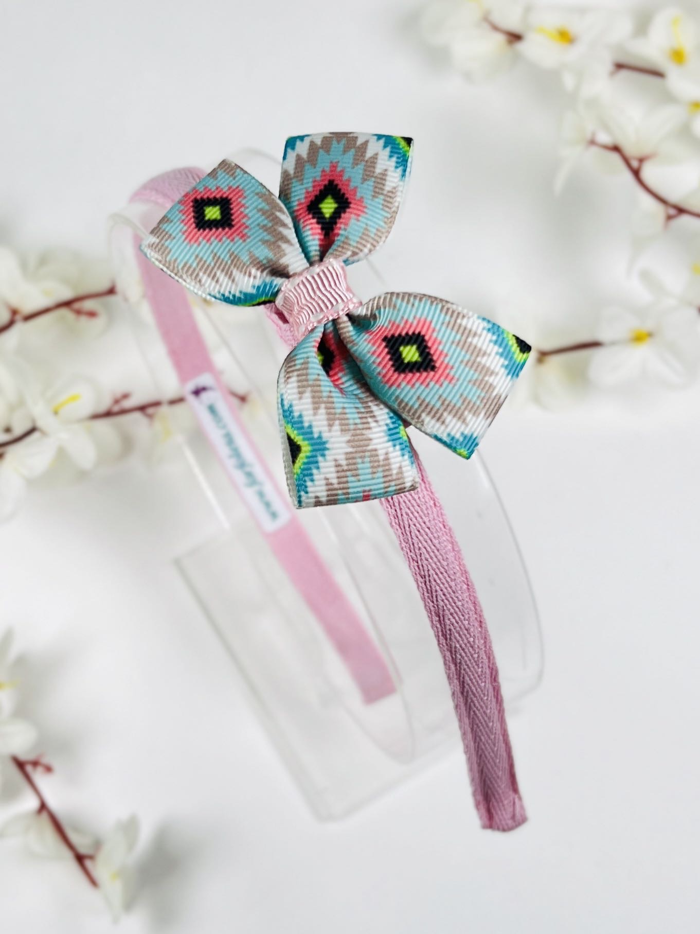 Диадема с малка панделка